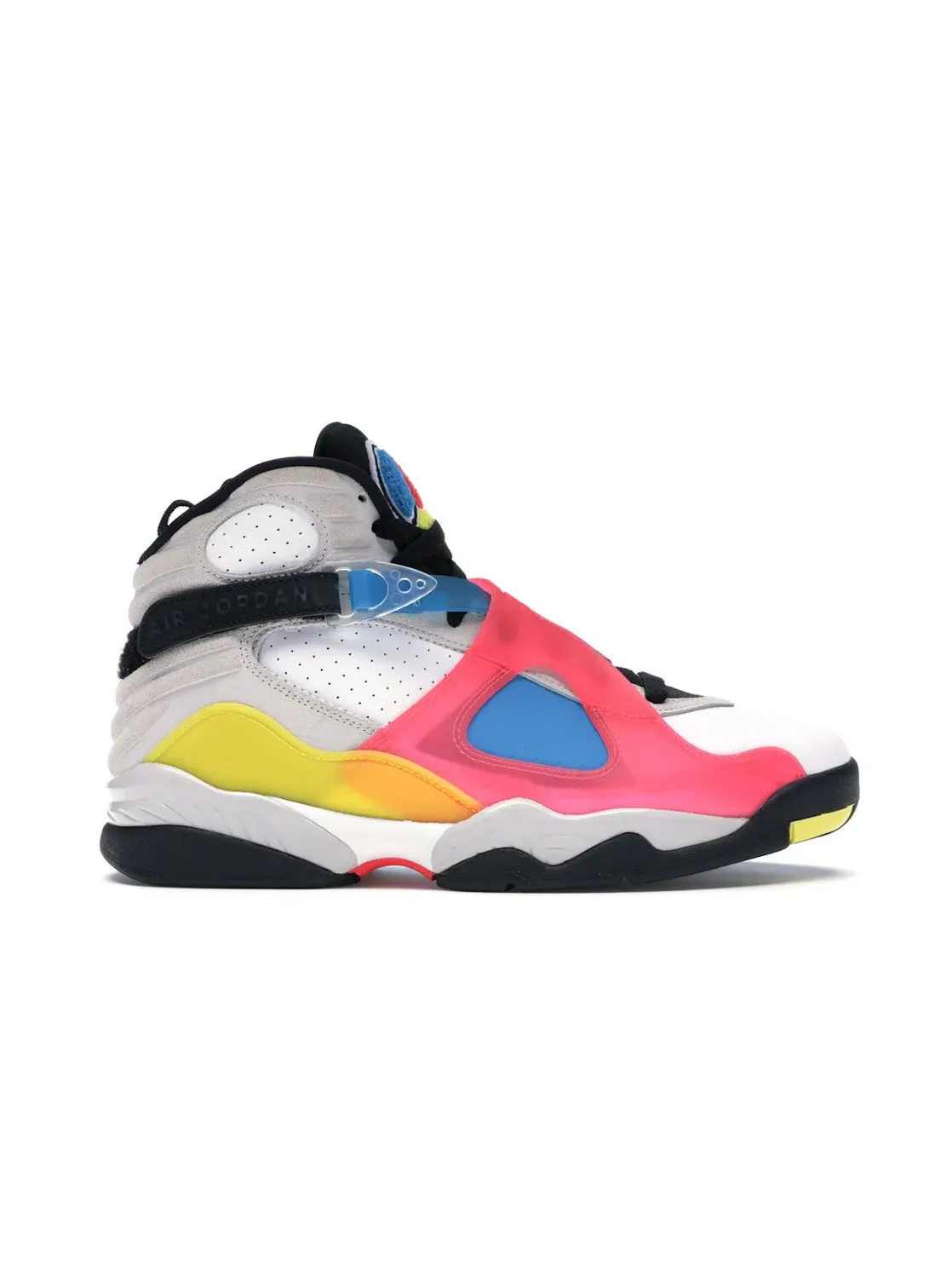 Мужские кроссовки с цветными акцентами Jordan 8 SP Retro SE — изображение 1 из 4, белый/черный-красный