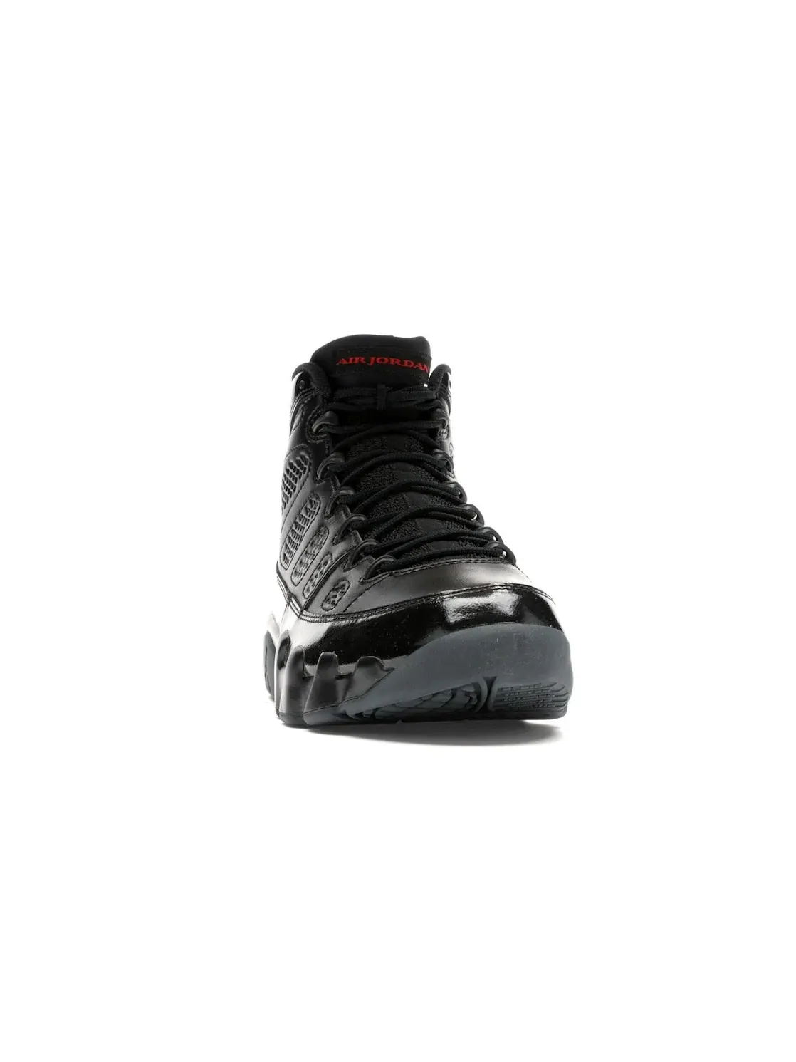 Мужские кроссовки Lifestyle с патентной кожей Jordan 9 Retro Jordan — изображение 2 из 4, черный/красный