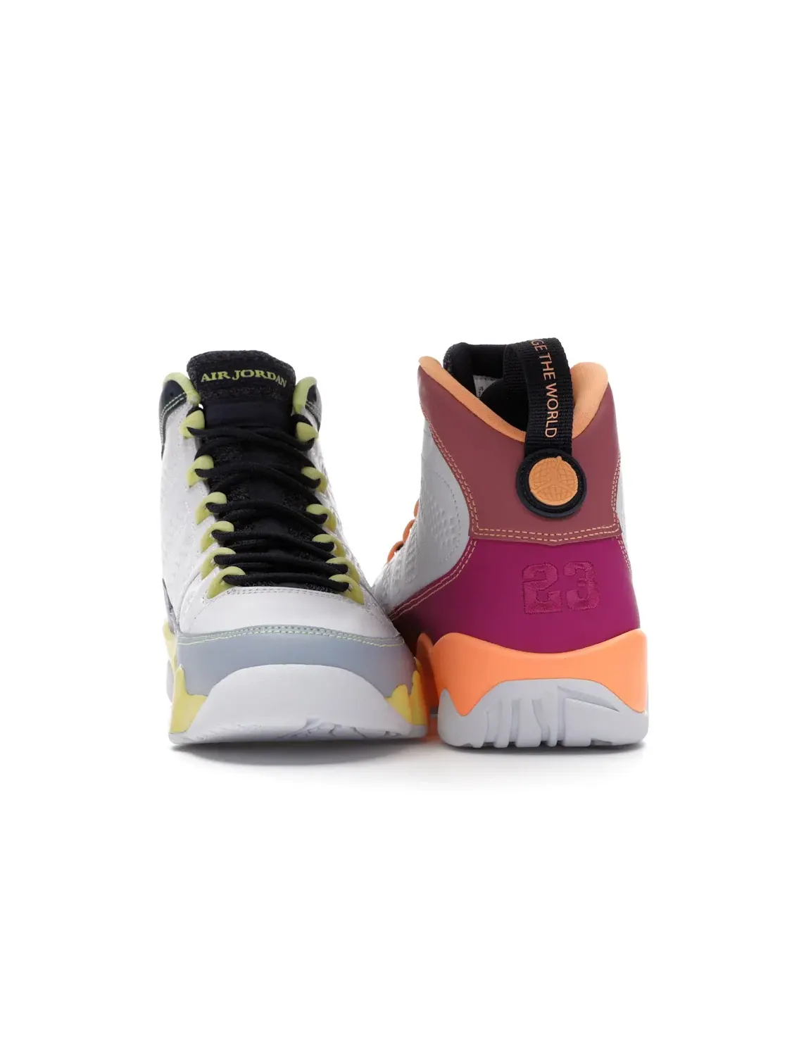 Женские кроссовки с принтом Jordan 9 Retro Jordan — изображение 4 из 4, белый/мульти--белый