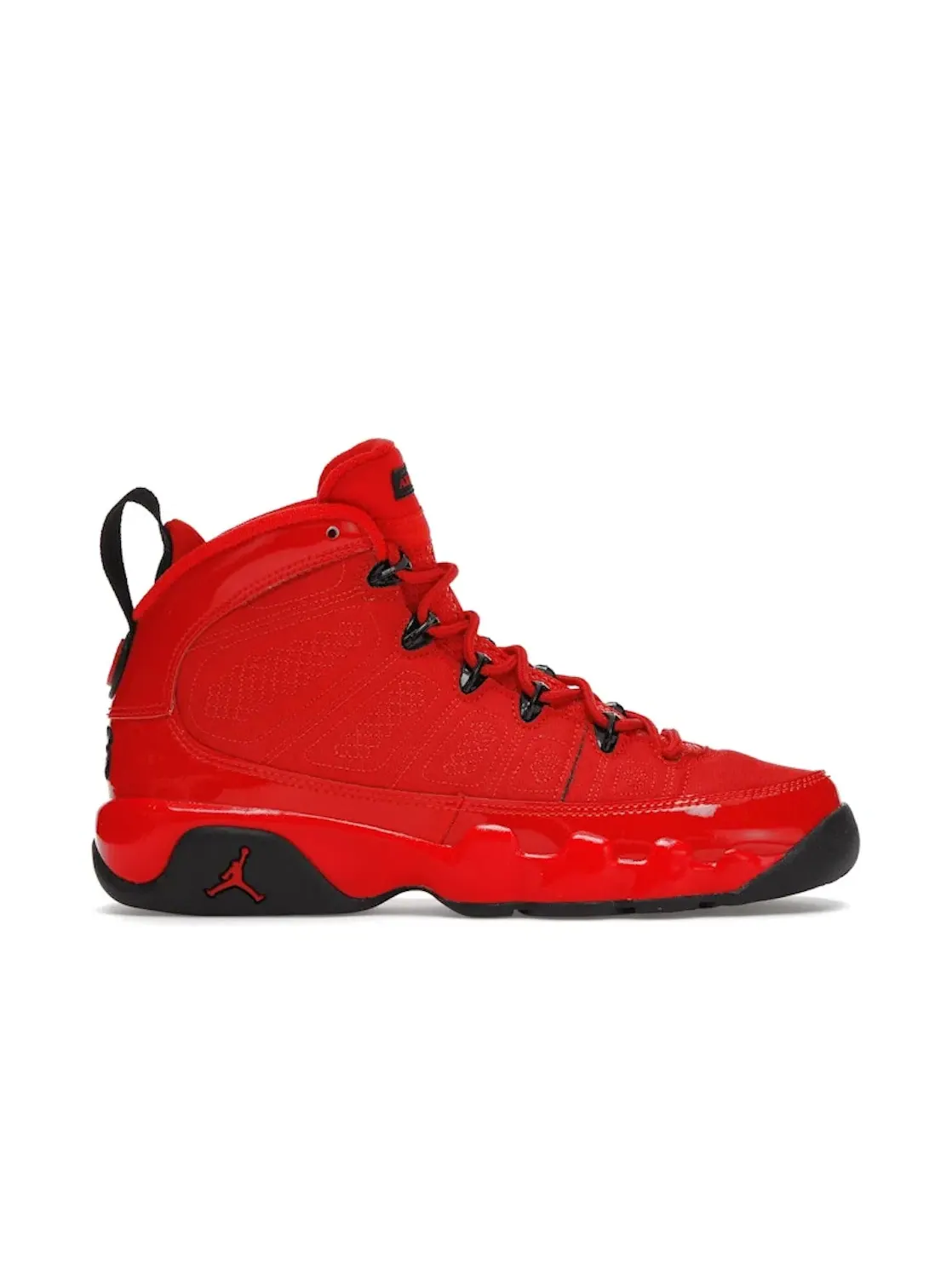 Детские кроссовки с красным верхом Jordan 9 Retro Chile Red — изображение 1 из 4, красный/черный