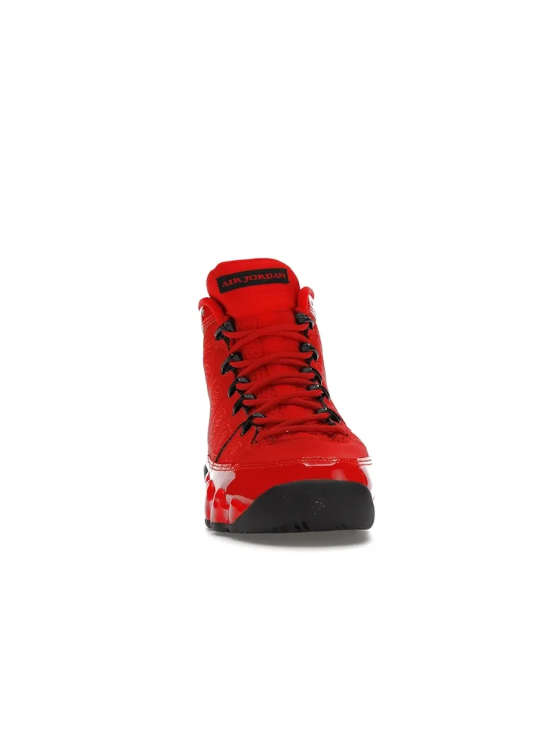 Детские кроссовки с красным верхом Jordan 9 Retro Chile Red — изображение 2 из 4, красный/черный