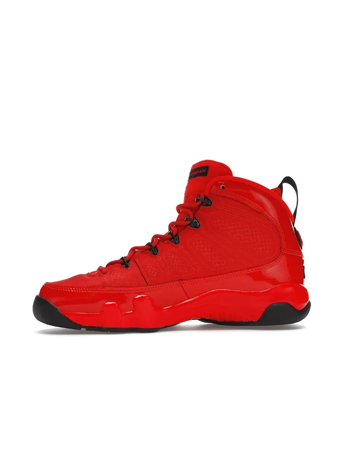 Детские кроссовки с красным верхом Jordan 9 Retro Chile Red — изображение 3 из 4, красный/черный