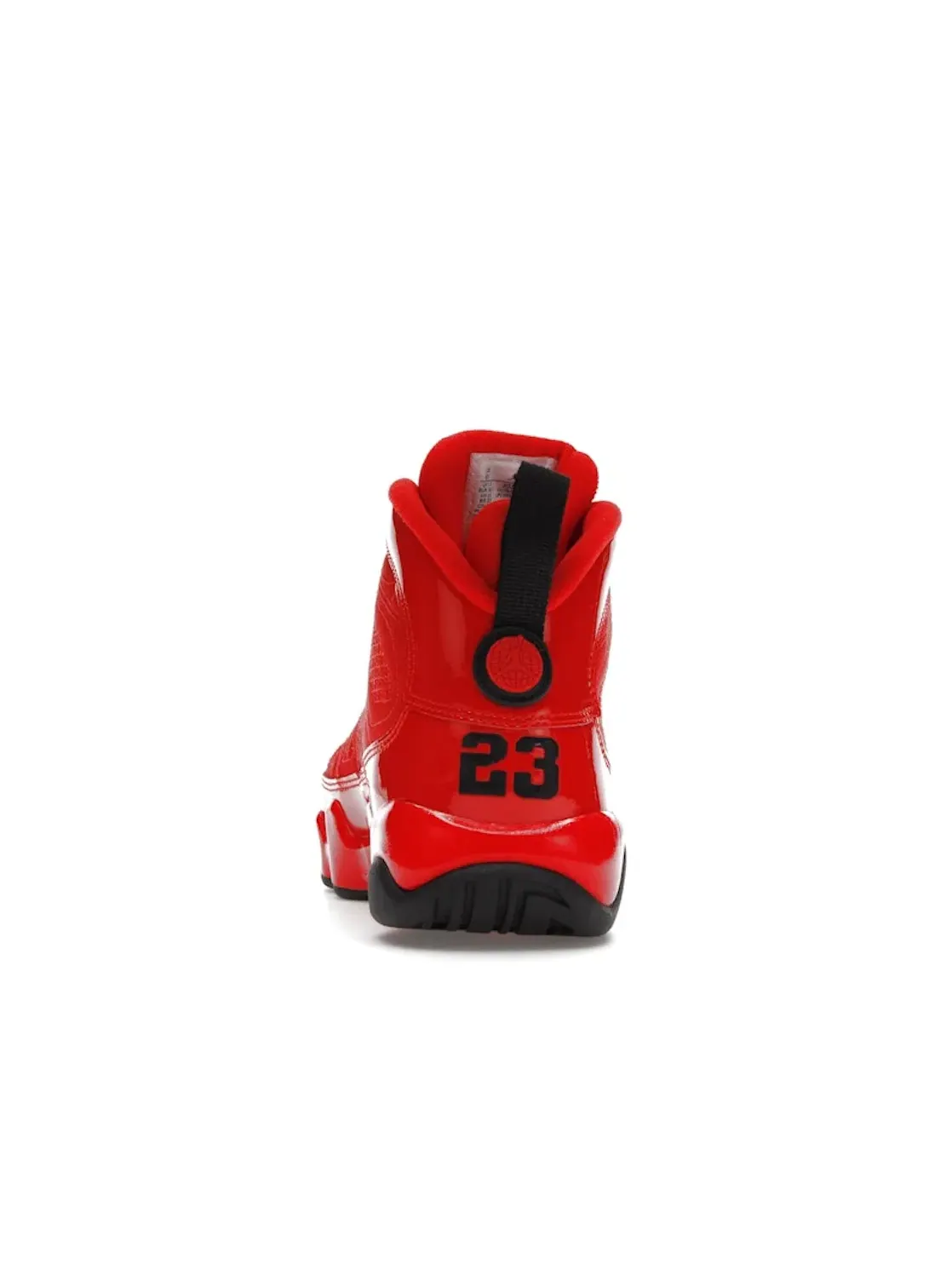 Детские кроссовки с красным верхом Jordan 9 Retro Chile Red — изображение 4 из 4, красный/черный