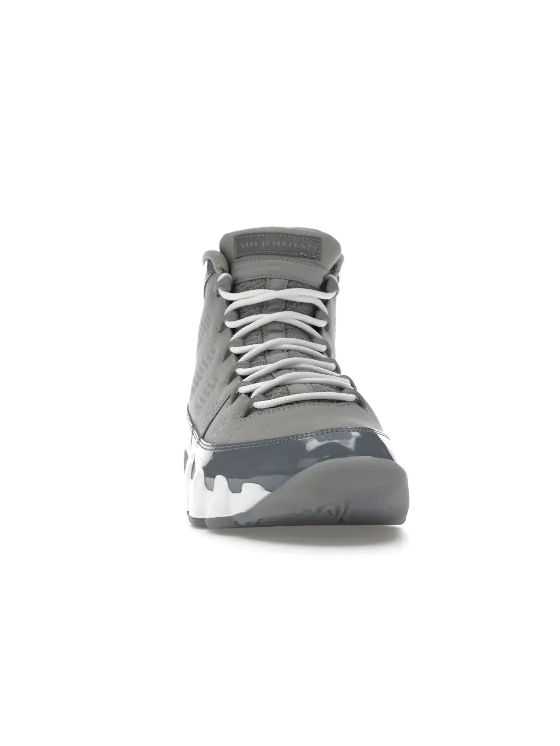 Мужские кроссовки Lifestyle с замшевым верхом Jordan 9 Retro — изображение 2 из 4, серый/белый-серый