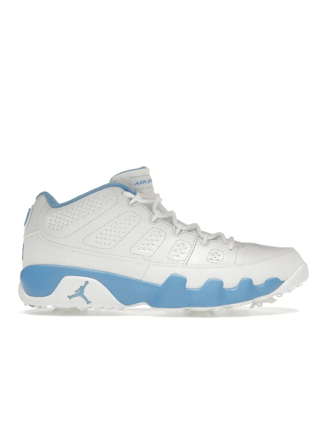Мужские гольф-кроссовки с низким вырезом Jordan 9 Retro Low Golf Jordan — изображение 1 из 4, белый/синий-белый