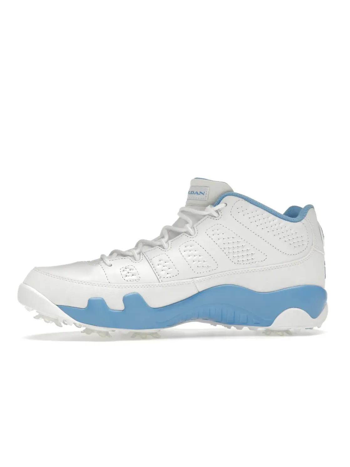 Мужские гольф-кроссовки с низким вырезом Jordan 9 Retro Low Golf Jordan — изображение 3 из 4, белый/синий-белый