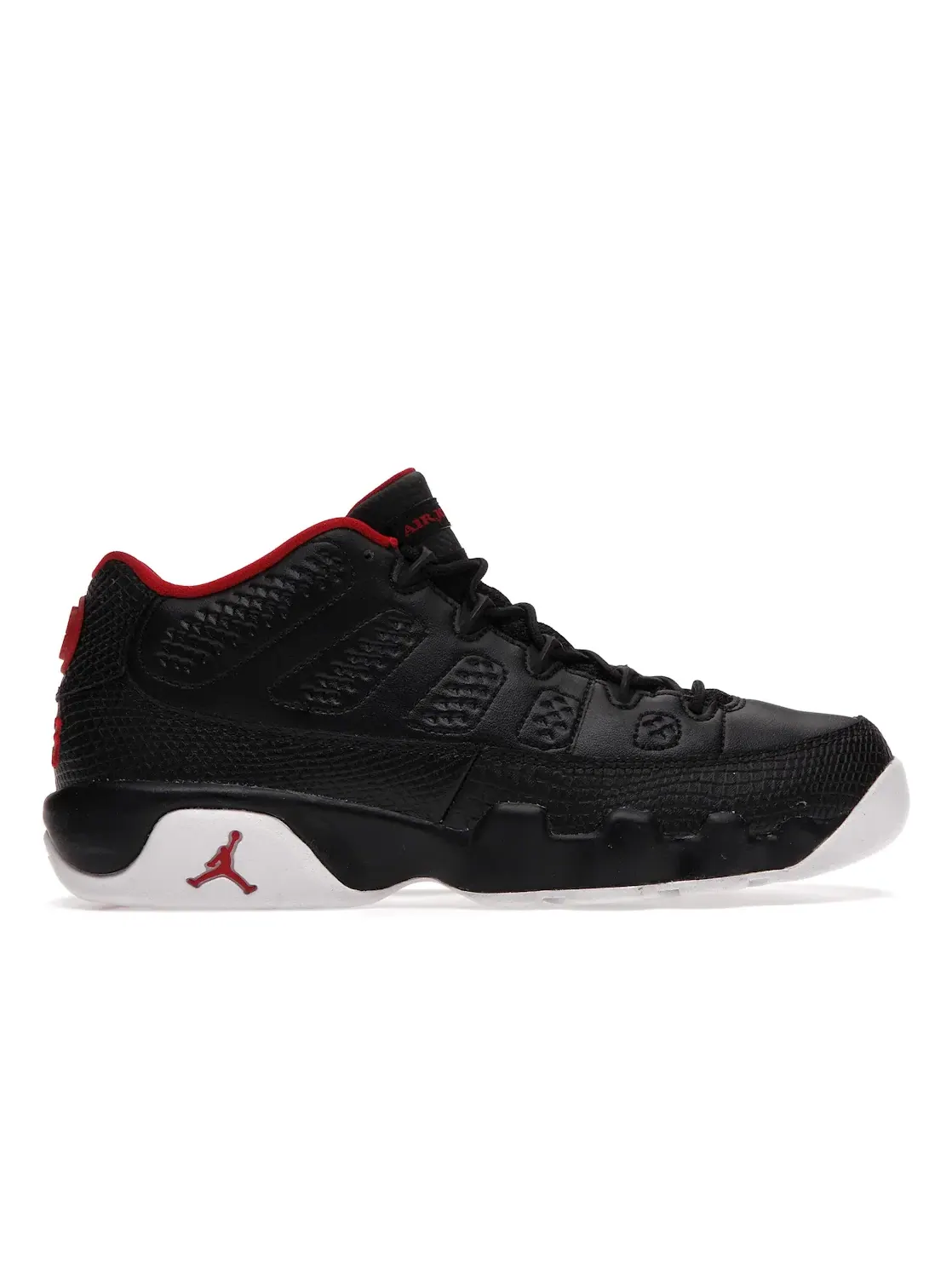 Детские кроссовки Lifestyle Jordan 9 Retro Low — изображение 1 из 4, черный/красный-белый
