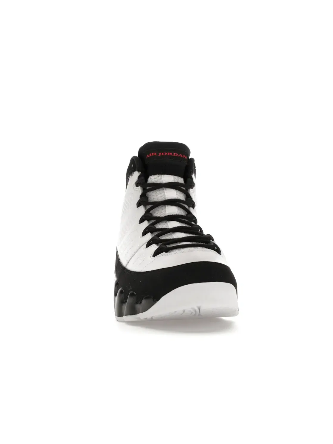 Мужские кроссовки с перфорированной кожей Jordan 9 Retro — изображение 2 из 4, белый/черный-красный