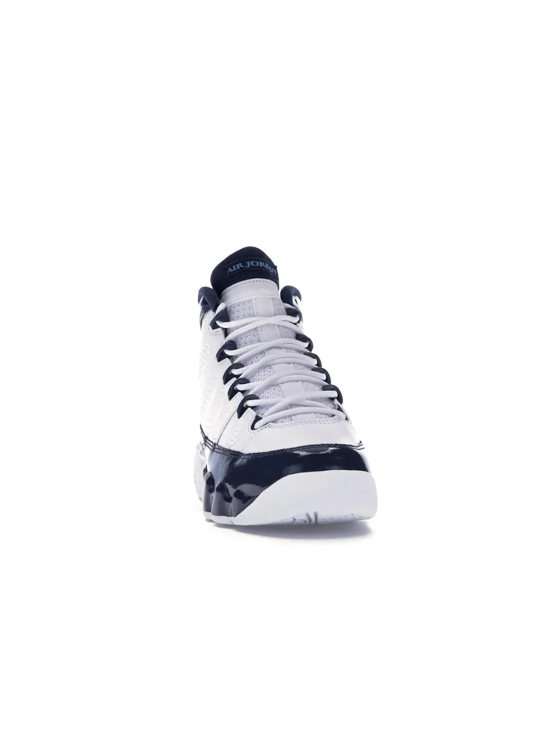 Детские кроссовки Lifestyle с дизайном Jordan 9 Retro Jordan — изображение 2 из 4, белый/синий-темно-синий