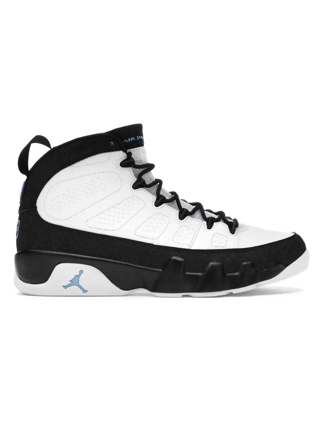 Мужские кроссовки с высоким верхом Jordan 9 Retro Jordan — изображение 1 из 4, белый/синий-черный