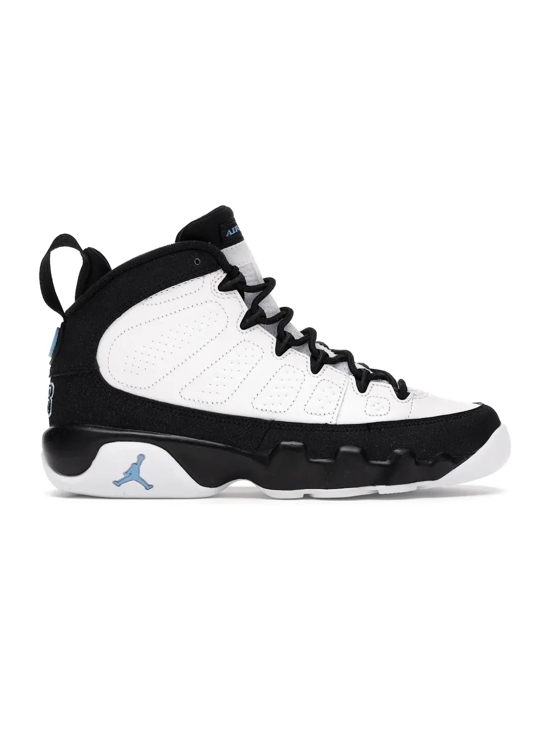 Детские кроссовки Lifestyle с принтом Jordan 9 Retro Jordan — изображение 1 из 4, белый/синий-черный