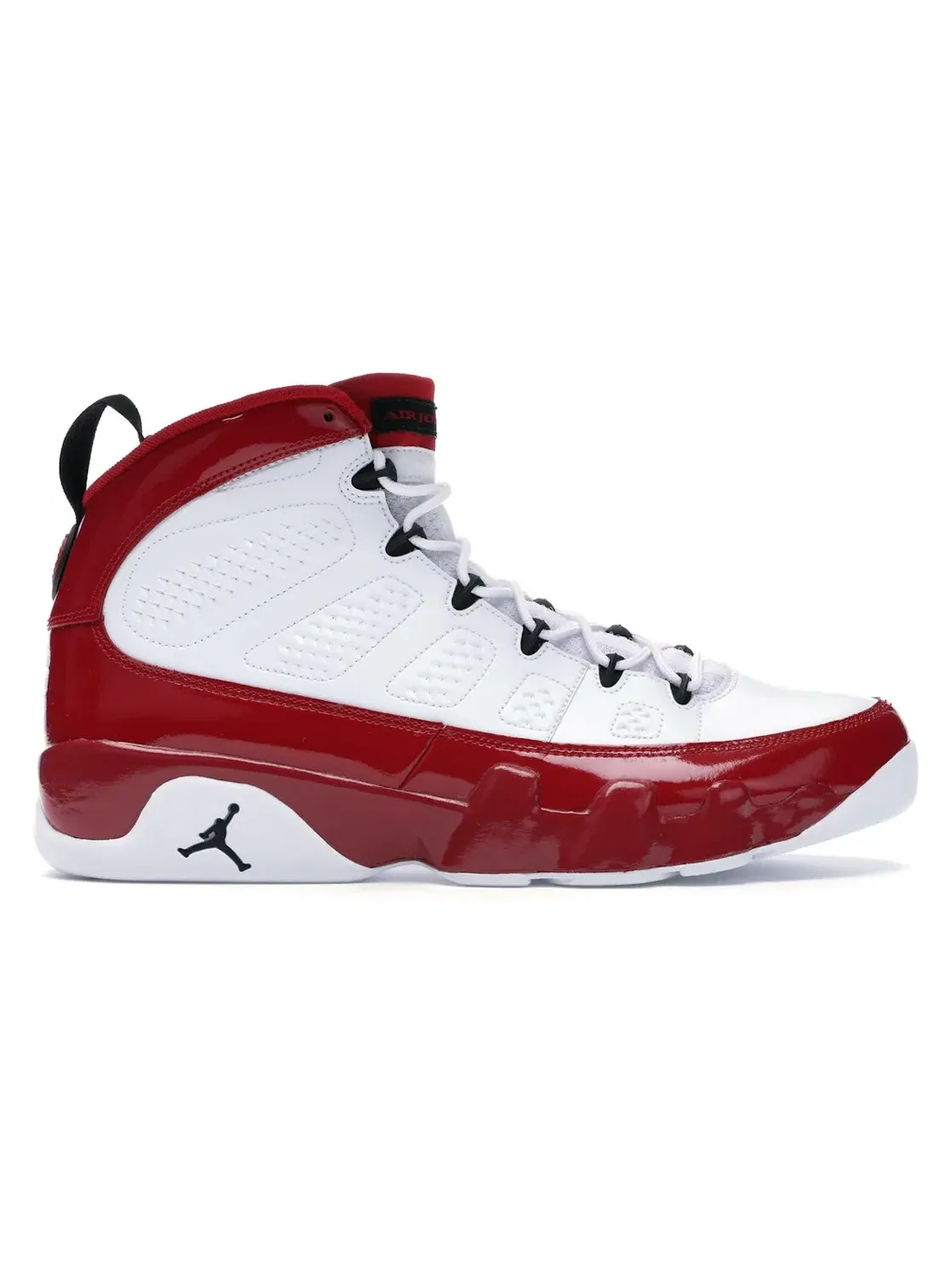 Мужские кроссовки Lifestyle с кожаным верхом Jordan 9 Retro Jordan — изображение 1 из 4, белый/черный-красный