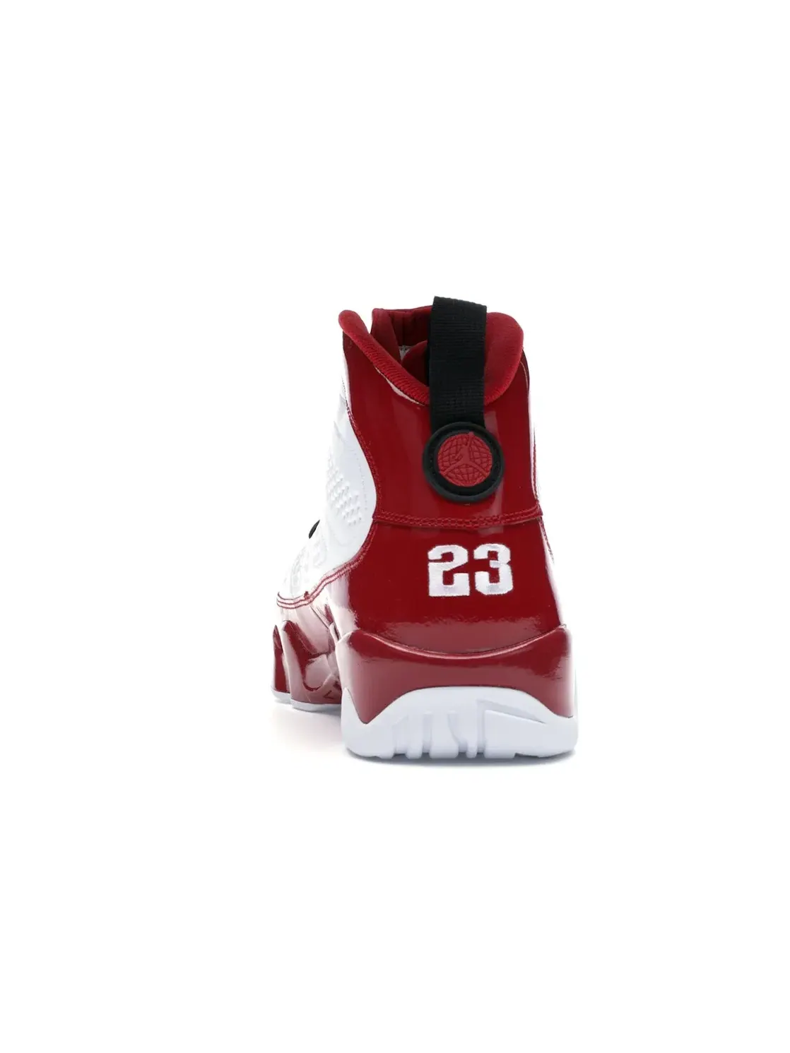 Мужские кроссовки Lifestyle с кожаным верхом Jordan 9 Retro Jordan — изображение 4 из 4, белый/черный-красный