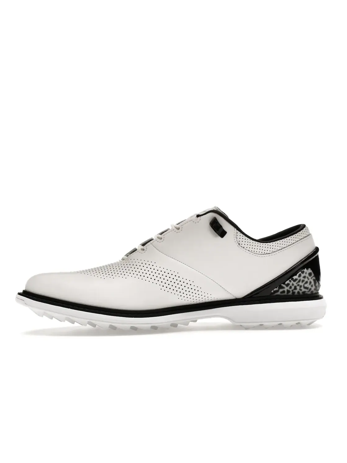 Мужские гольф-туфли с перфорацией Jordan ADG 4 Golf Jordan — изображение 3 из 4, белый/черный/белый