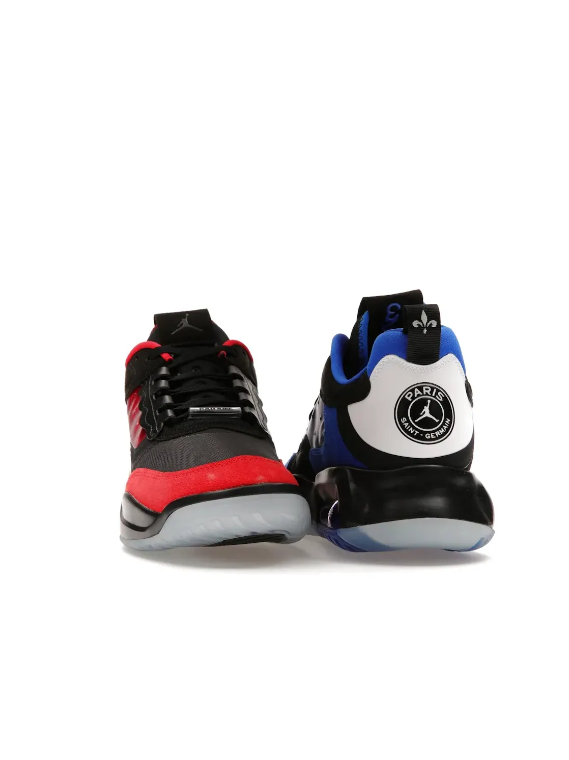 Мужские кроссовки Lifestyle с дизайном PSG Jordan Max 200 Jordan — изображение 2 из 4, черный/черный-красный