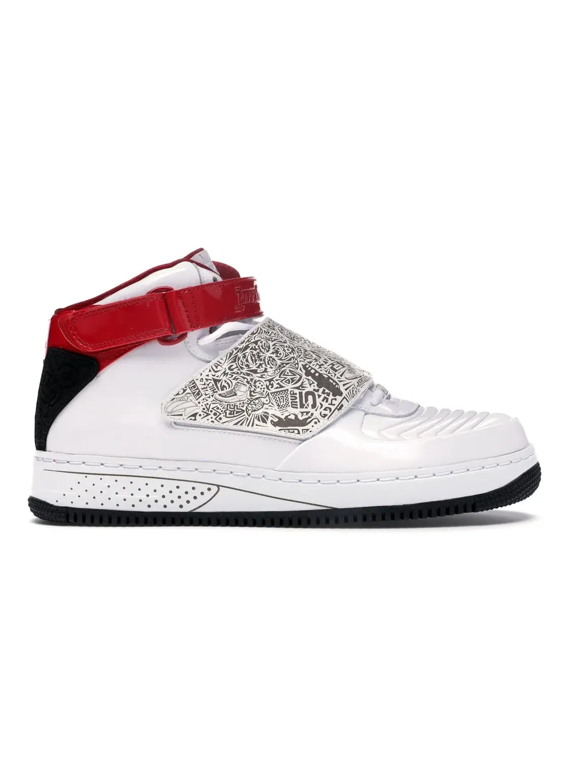 Мужские кроссовки Lifestyle Jordan AJF 20 Jordan — изображение 1 из 4, белый/черный-красный