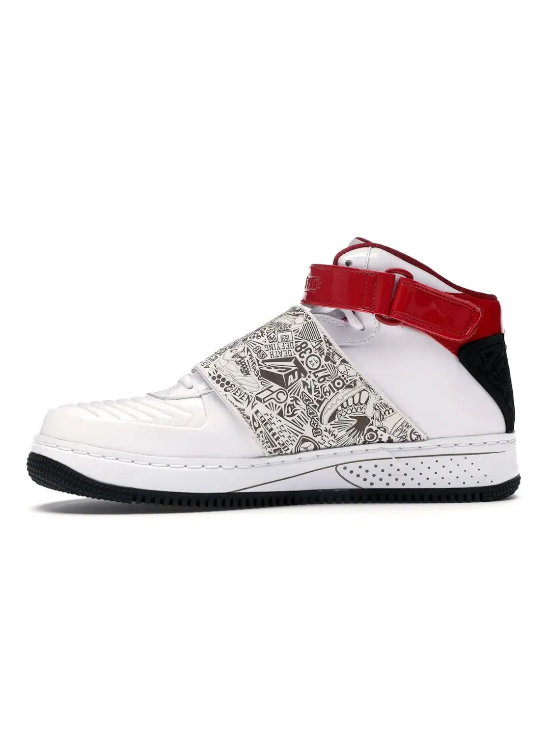 Мужские кроссовки Lifestyle Jordan AJF 20 Jordan — изображение 3 из 4, белый/черный-красный