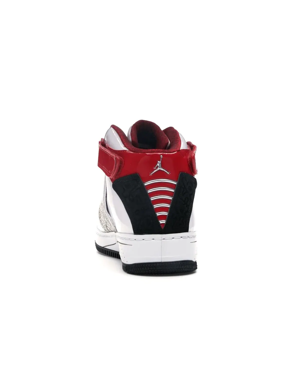 Мужские кроссовки Lifestyle Jordan AJF 20 Jordan — изображение 4 из 4, белый/черный-красный