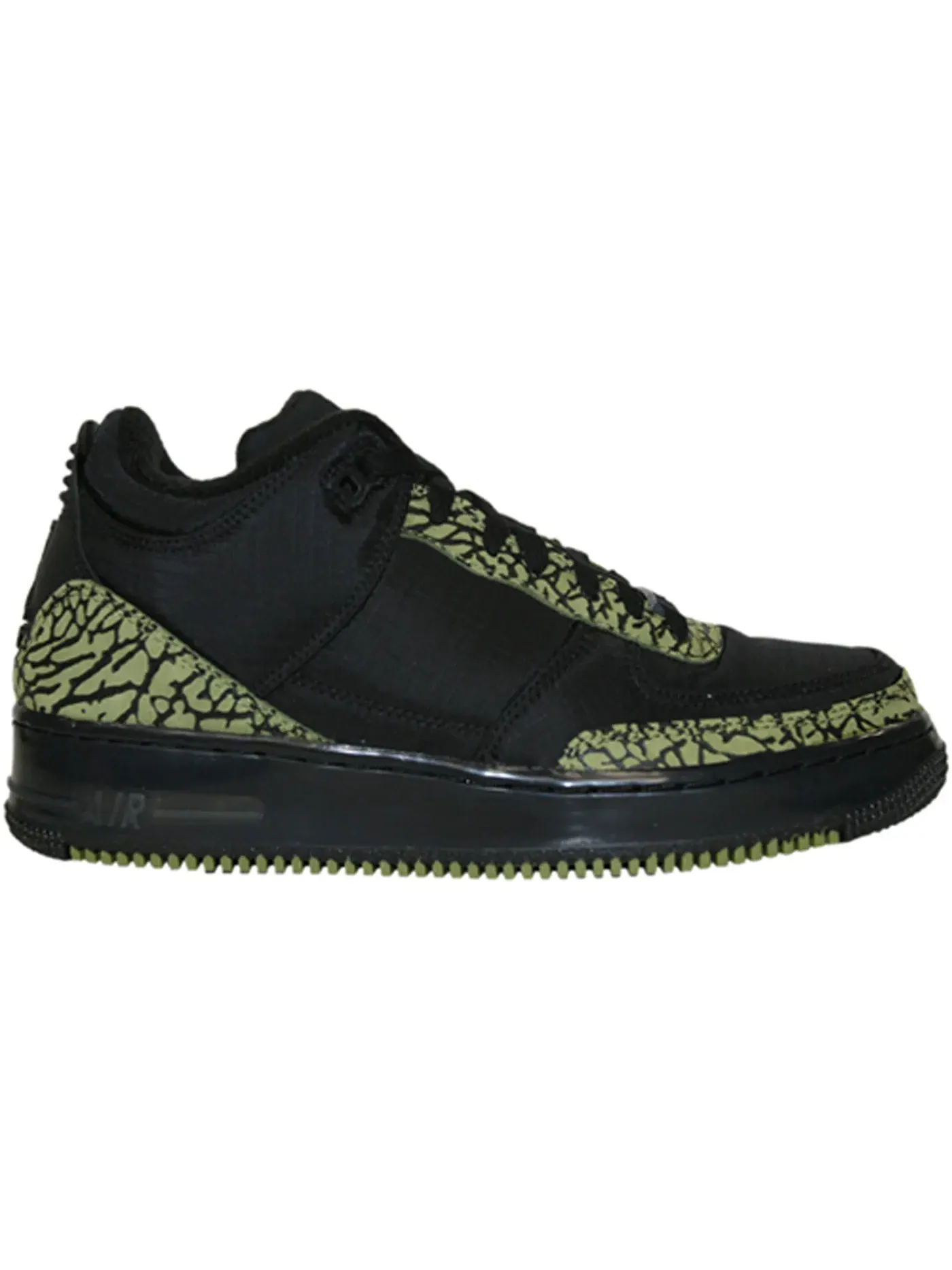 Мужские кроссовки Lifestyle Jordan AJF 3 Jordan — изображение 1 из 1, черный/зеленый