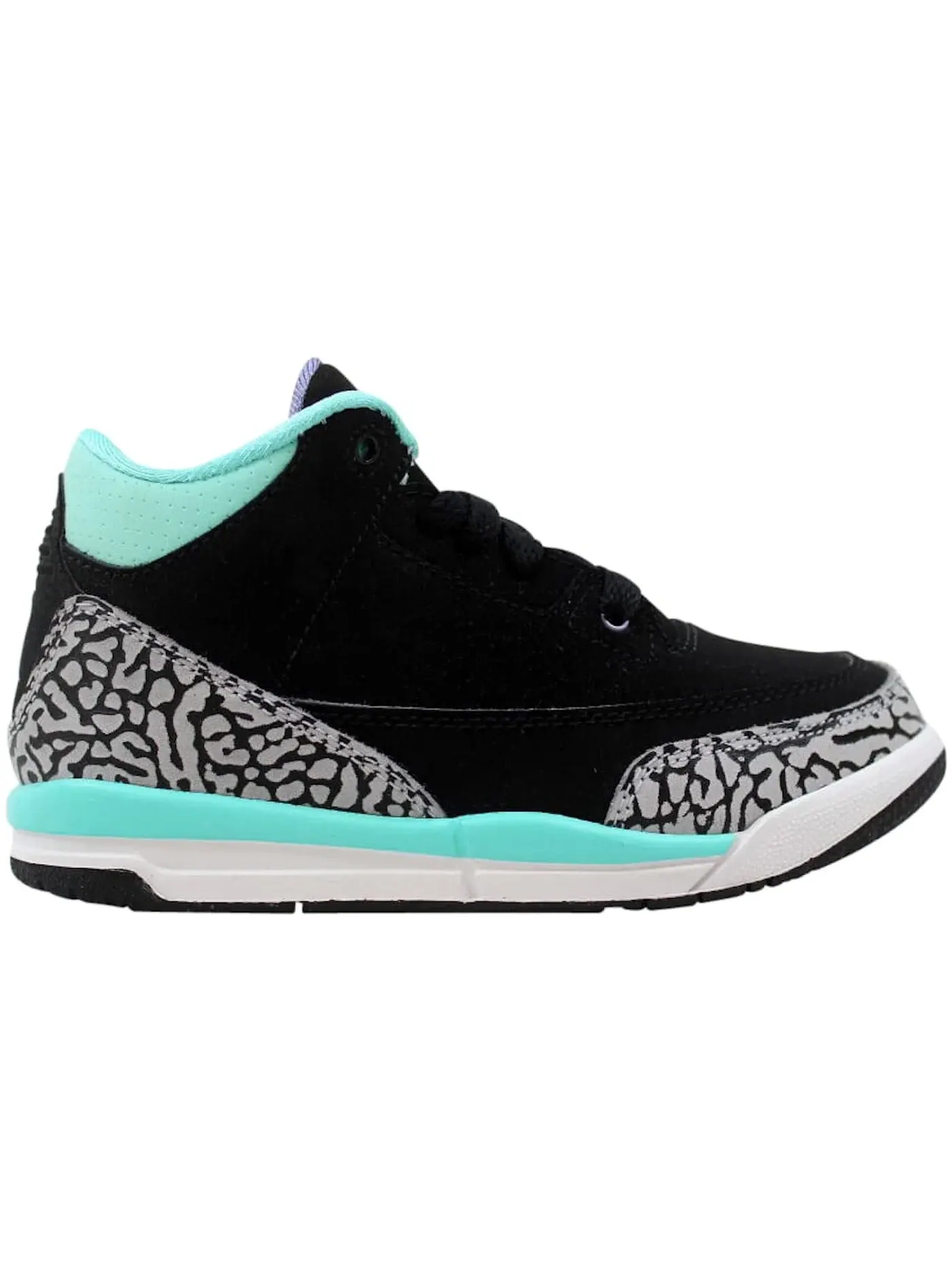 Детские кроссовки Lifestyle Jordan 3 Retro Jordan — изображение 1 из 1, черный/фиолетовый
