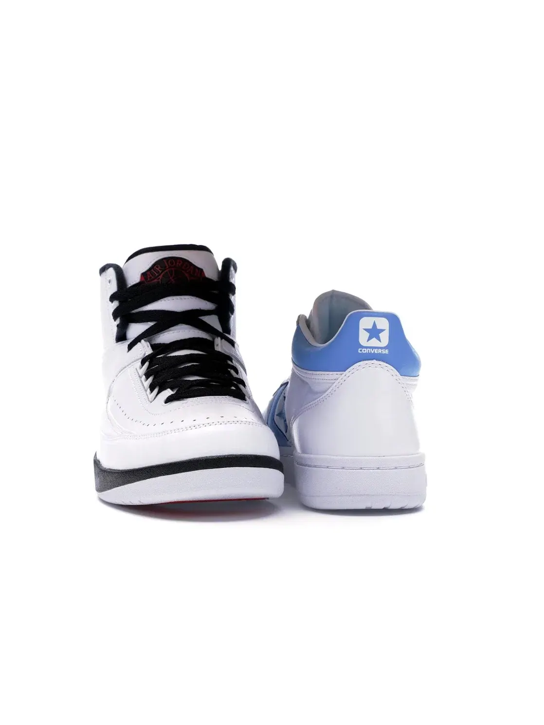 Мужские кроссовки с принтом Jordan 2 Retro & Converse Fastbreak Mid Alumni Pack Jordan — изображение 2 из 4, мульти-/мульти