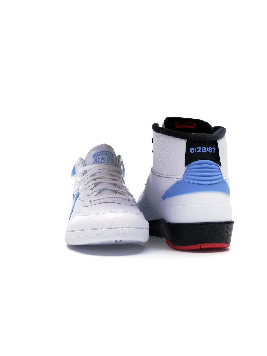 Мужские кроссовки с принтом Jordan 2 Retro & Converse Fastbreak Mid Alumni Pack Jordan — изображение 4 из 4, мульти-/мульти