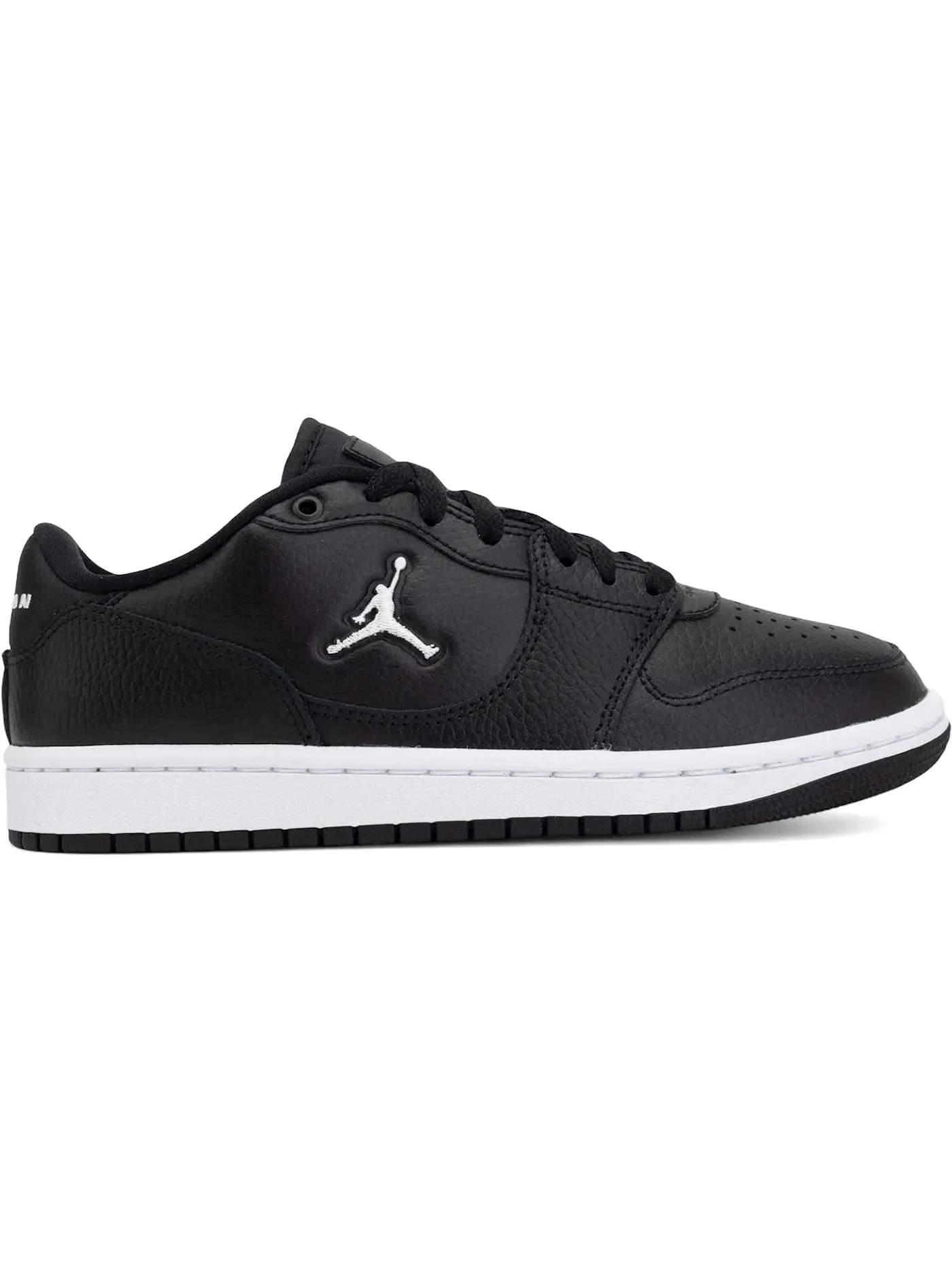 Детские кроссовки для мальчиков с низким профилем Jordan Court Connect Low Jordan — изображение 1 из 1, черный/белый