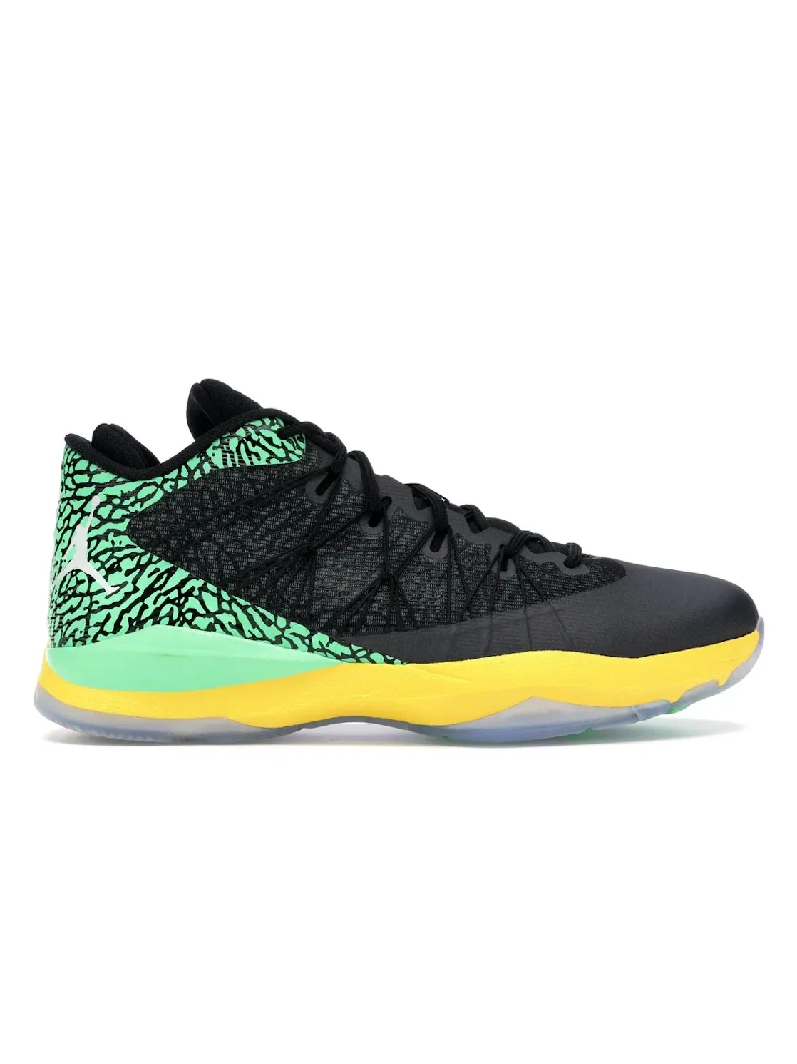 Мужские кроссовки для баскетбола Jordan CP3 III Jordan — изображение 1 из 4, черный/зеленый-желтый