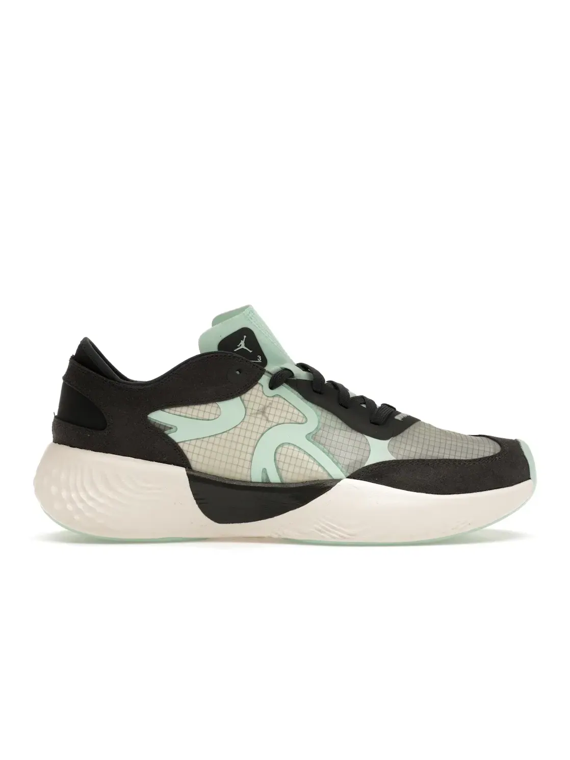 Мужские кроссовки Lifestyle Jordan Delta 3 Low Jordan, Anthracite/Mint Foam-Sail-Coconut Milk — изображение 1 из 4