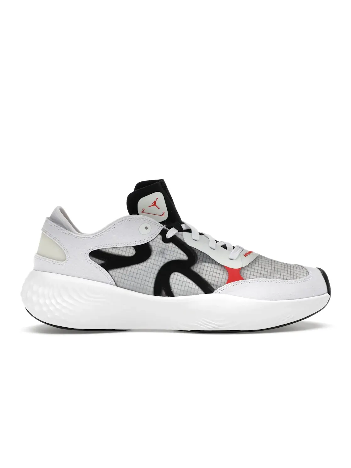 Мужские кроссовки Lifestyle Jordan Delta 3 Low Jordan — изображение 1 из 4, белый/красный/черный