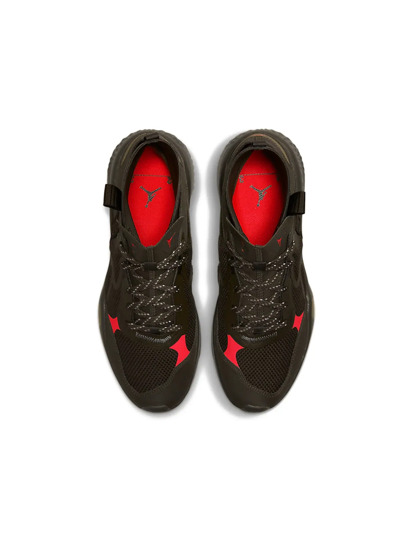 Мужские кроссовки Lifestyle Jordan Delta 3 Mid Jordan, Dark Chocolate/Infrared 23 — изображение 3 из 4