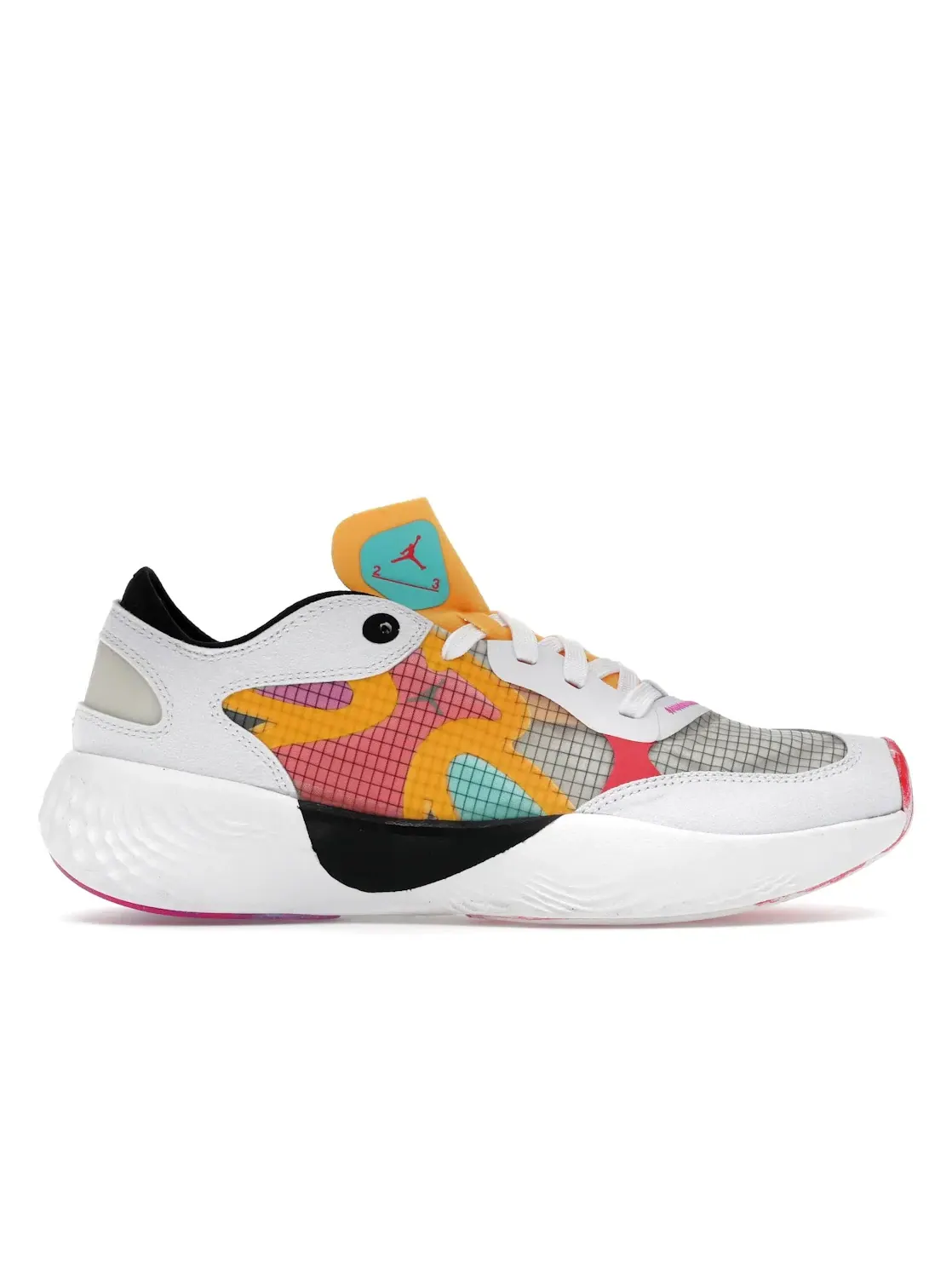 Мужские кроссовки lifestyle Jordan Delta 3 Nitro Low Jordan — изображение 1 из 4, белый черный красный