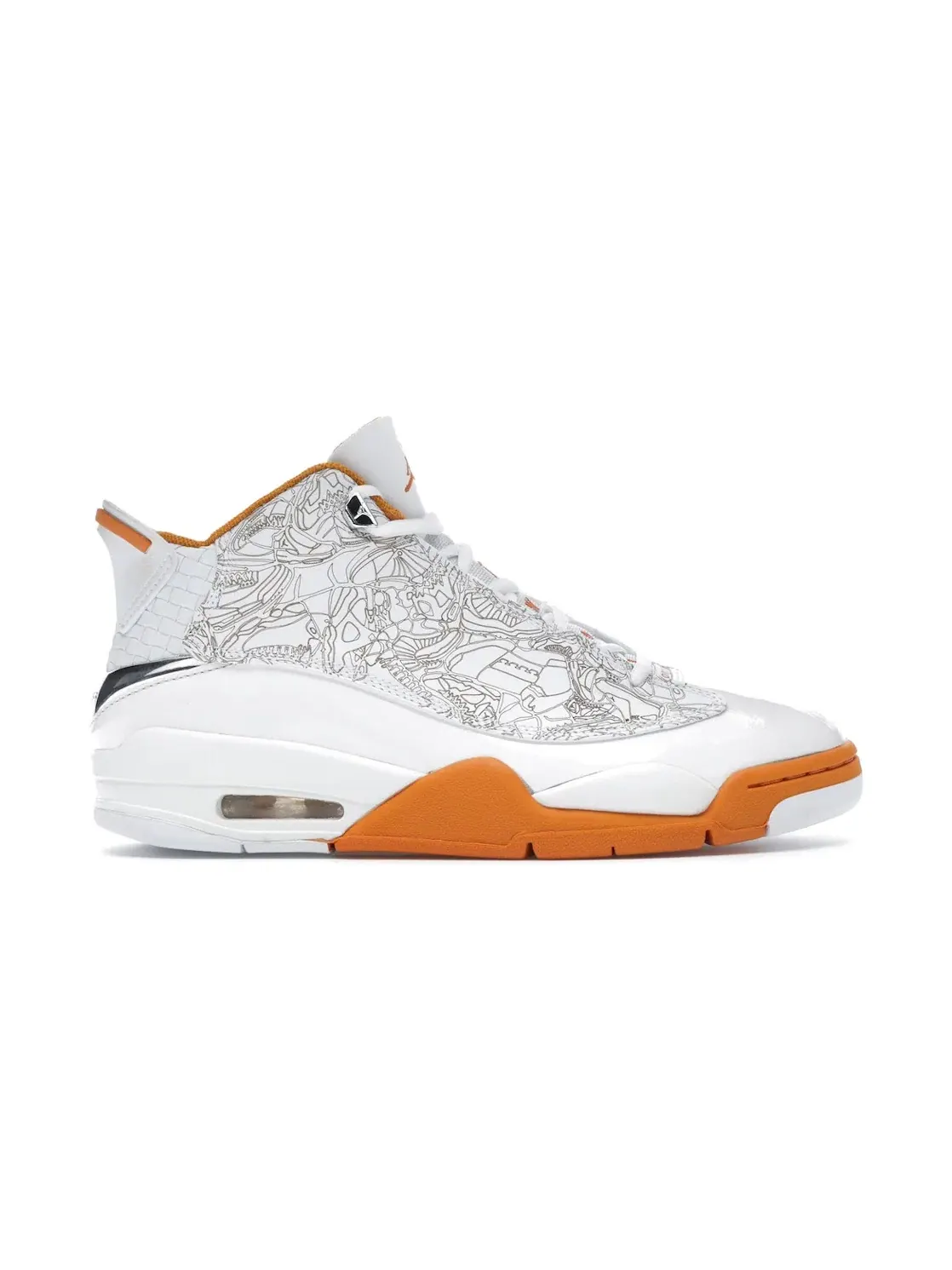 Мужские кроссовки Lifestyle Jordan Dub Zero Jordan — изображение 1 из 4, белый/белый
