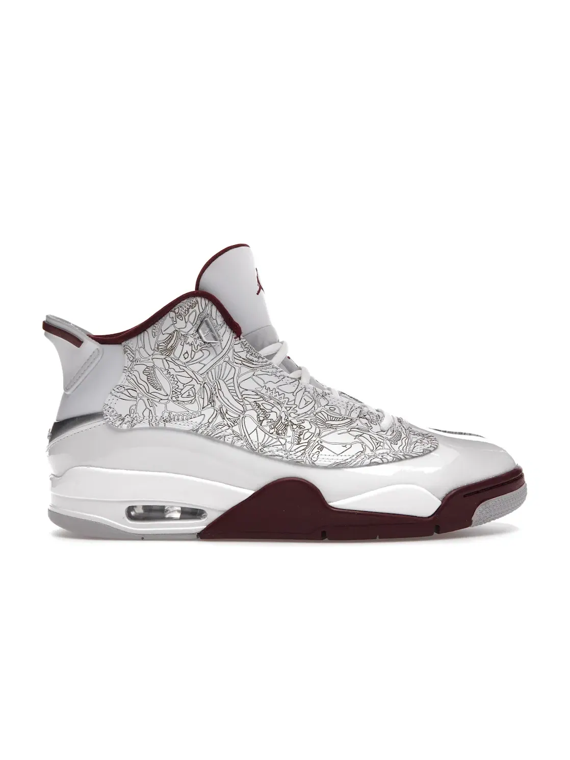 Мужские кроссовки Lifestyle Jordan Dub Zero Jordan — изображение 1 из 4, белый//серебристый