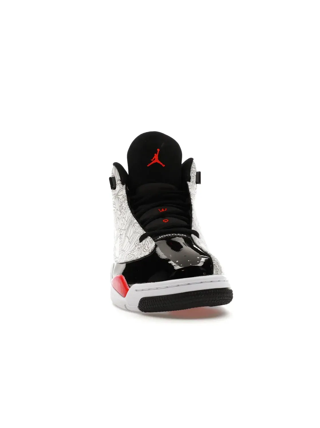 Мужские кроссовки Lifestyle Jordan Dub Zero Jordan — изображение 2 из 4, белый/черный/красный