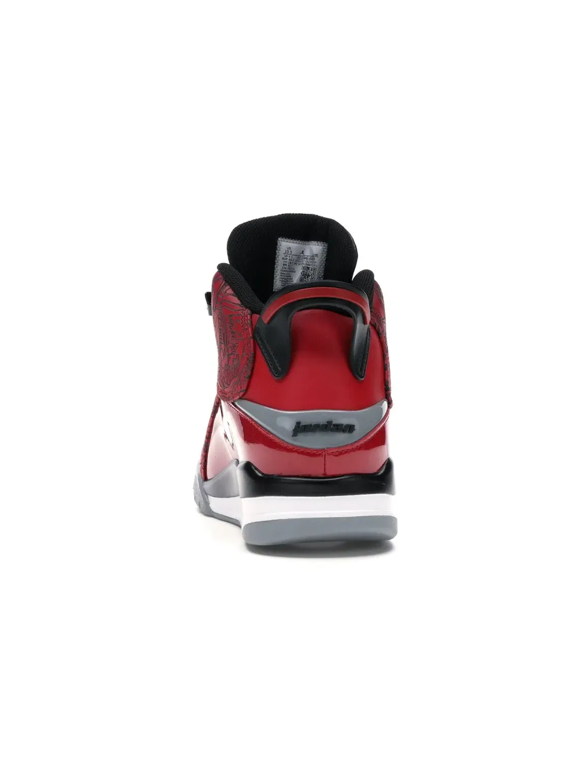 Мужские кроссовки Lifestyle Jordan Dub Zero Jordan — изображение 4 из 4, красный/черный-серый