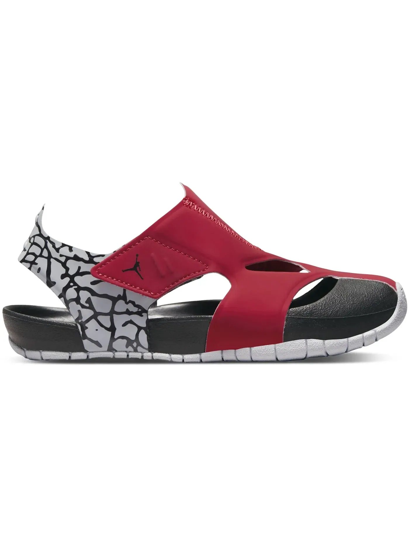 Детские сандалии-слайды Jordan Flare Jordan — изображение 1 из 1, красный/белый/черный