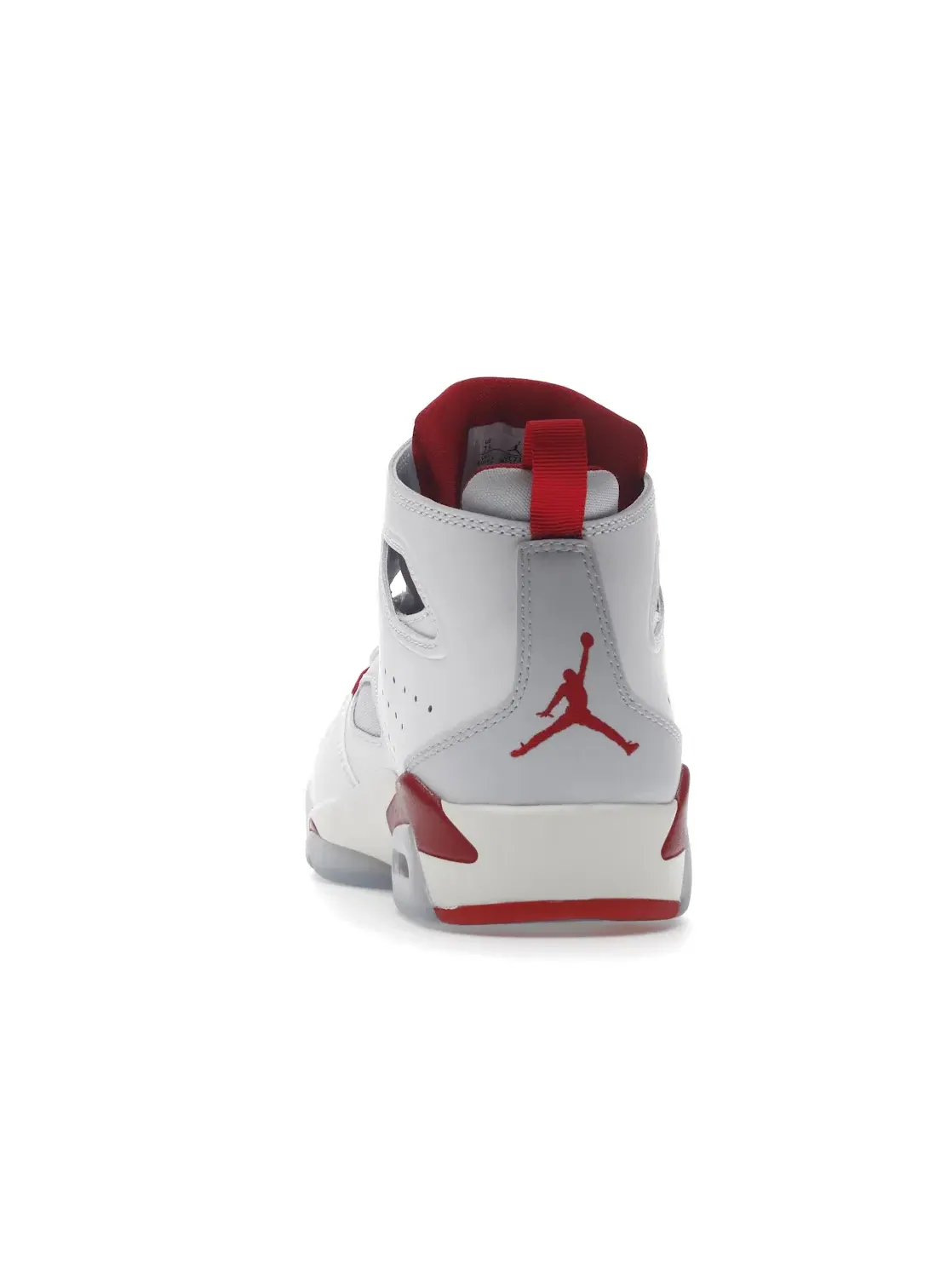 Мужские кроссовки с замшей и сеткой Jordan Flight Club 91 — изображение 4 из 4, белый платиновый