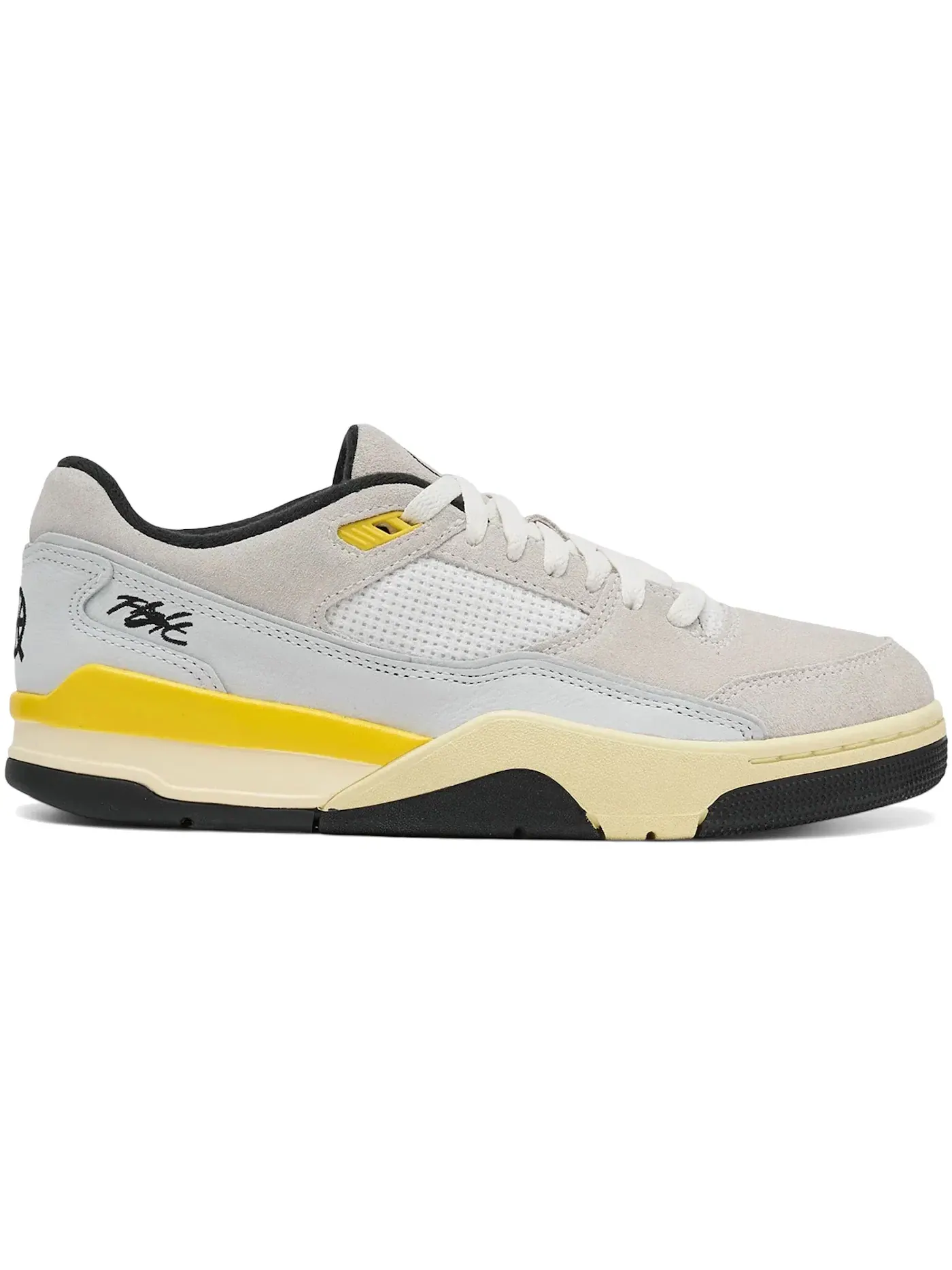 Мужские кроссовки Lifestyle Jordan Flight Court Quai 54 Jordan — изображение 1 из 1, желтый/красный/черный