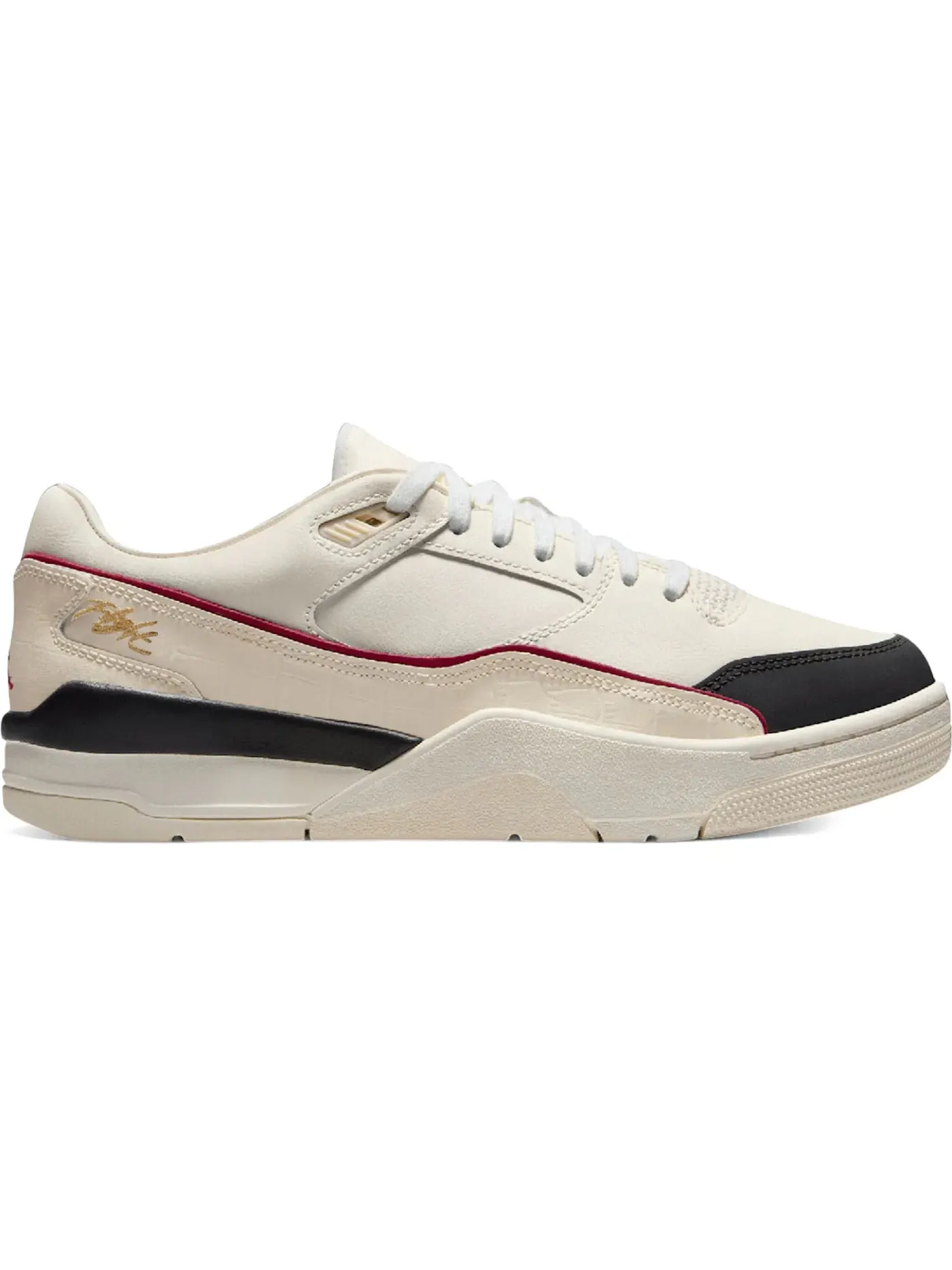 Мужские кроссовки Lifestyle Jordan Flight Court Jordan — изображение 1 из 1, черный/красный