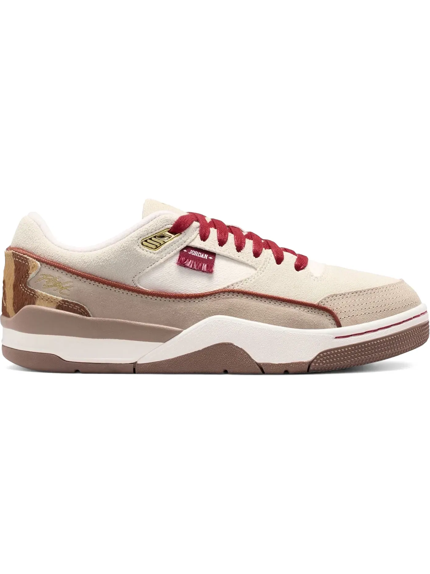 Женские кроссовки Lifestyle Jordan Flight Court SE Jordan — изображение 1 из 1, металлик золотистый