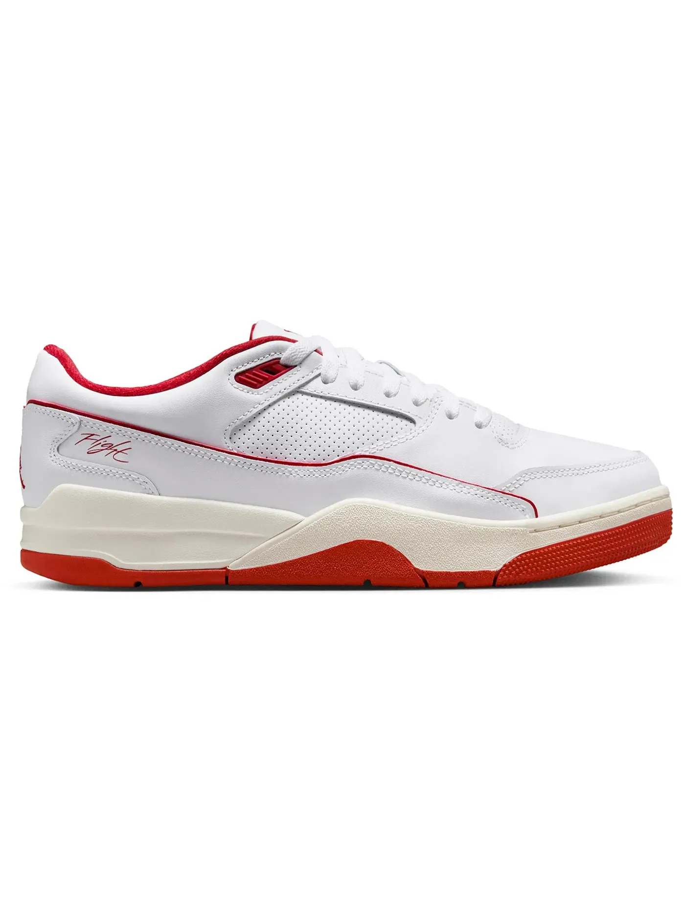 Мужские кроссовки Lifestyle Jordan Flight Court Jordan — изображение 1 из 1, белый черный красный