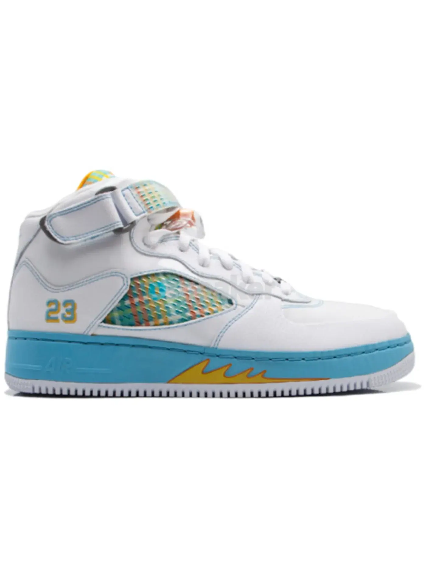 Мужские кроссовки Lifestyle Jordan Force Jordan — изображение 1 из 1, белый/оранжевый-синий