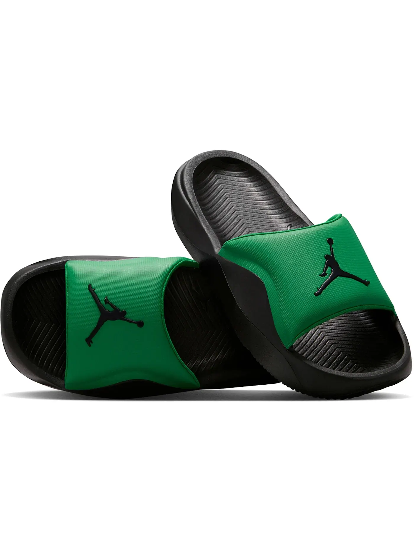 Детские шлепанцы Jordan Franchise Slide Lucky Green Black