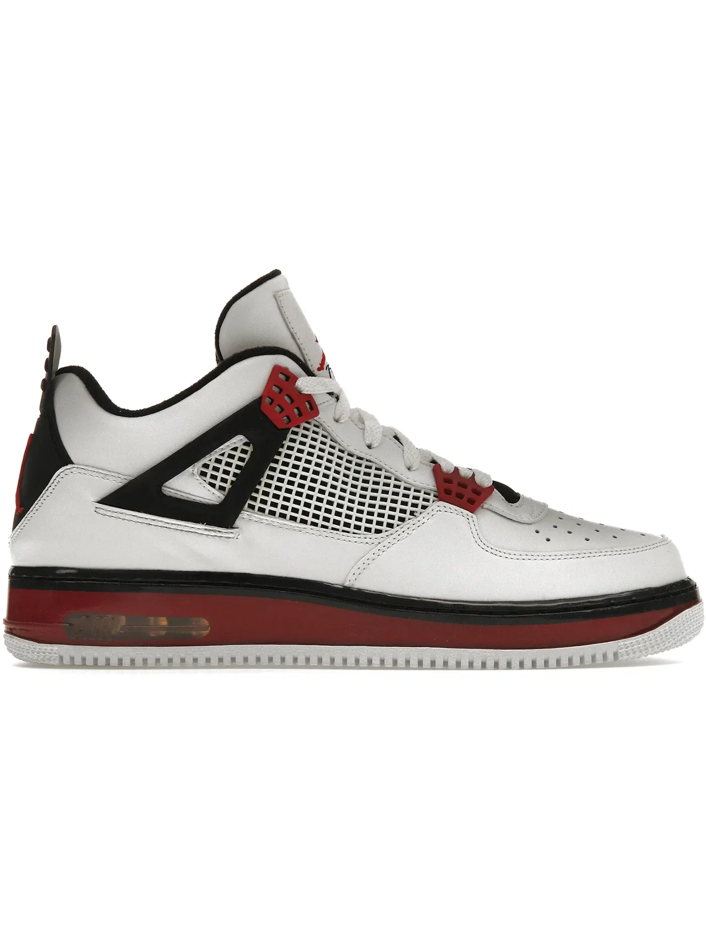 Мужские кроссовки Lifestyle Jordan Fusion 4 Jordan — изображение 1 из 1, белый/красный-черный