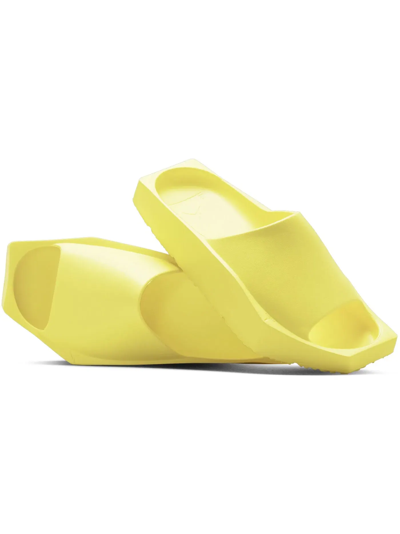 Женские шлепанцы с открытым носком Jordan Hex Slide Yellow Pulse — изображение 1 из 1, желтый