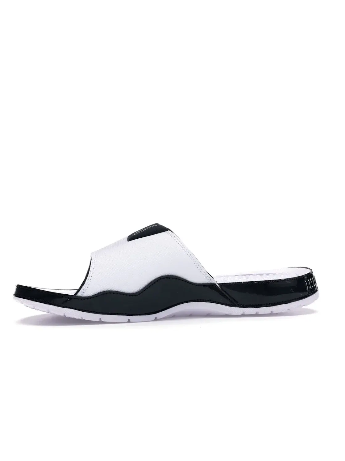 Мужские шлепанцы Jordan Hydro 11 Retro Slide Jordan — изображение 3 из 4, белый/черный