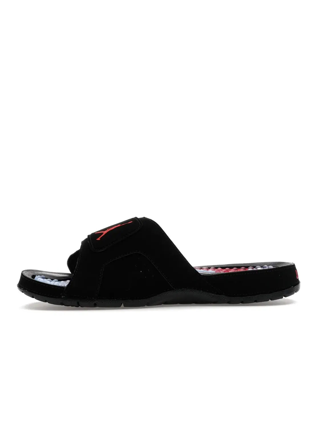 Мужские шлепанцы с широким ремнем Jordan Hydro 6 Retro Slide Black Infrared — изображение 3 из 4, черный