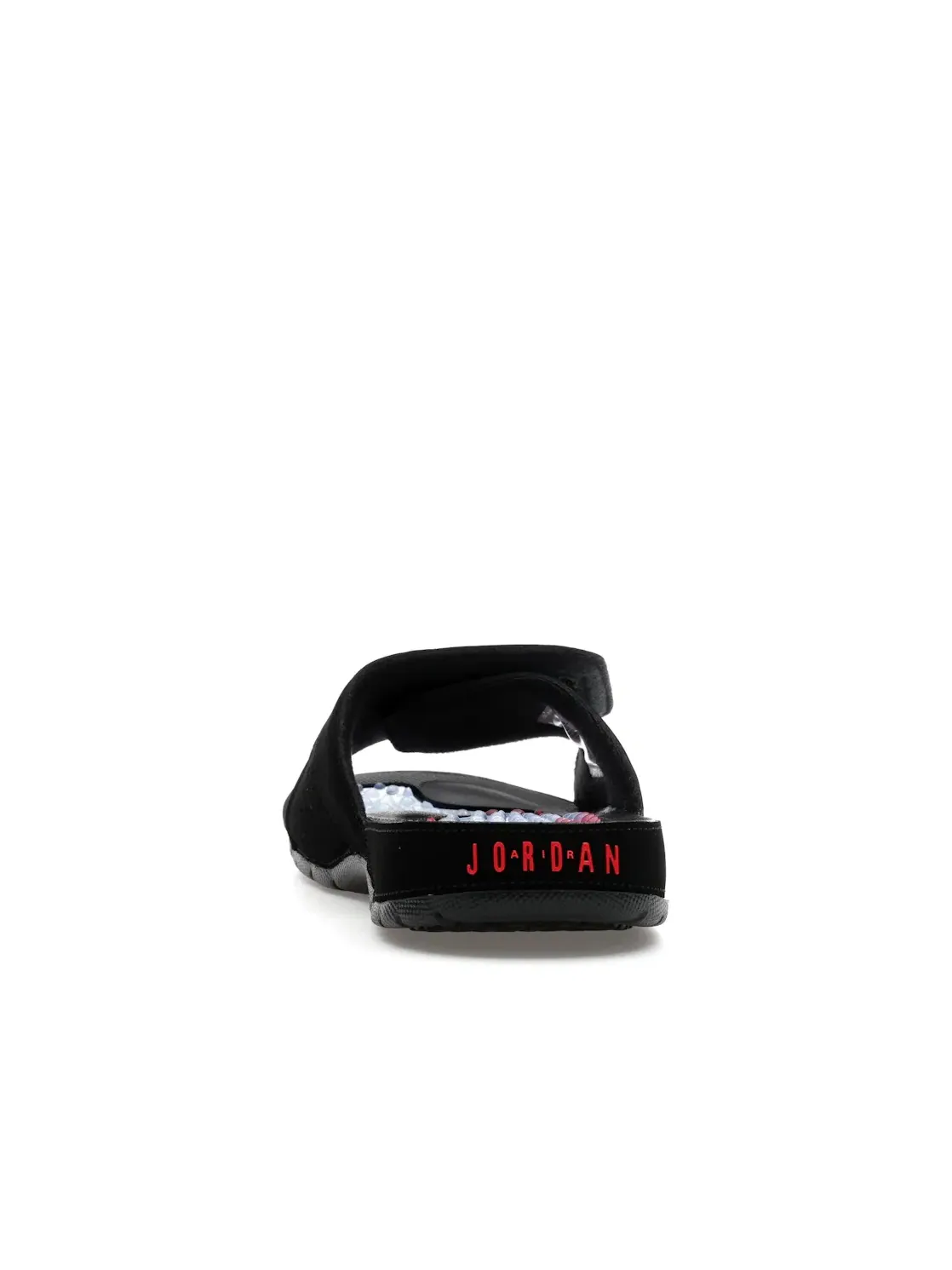 Мужские шлепанцы с широким ремнем Jordan Hydro 6 Retro Slide Black Infrared — изображение 4 из 4, черный
