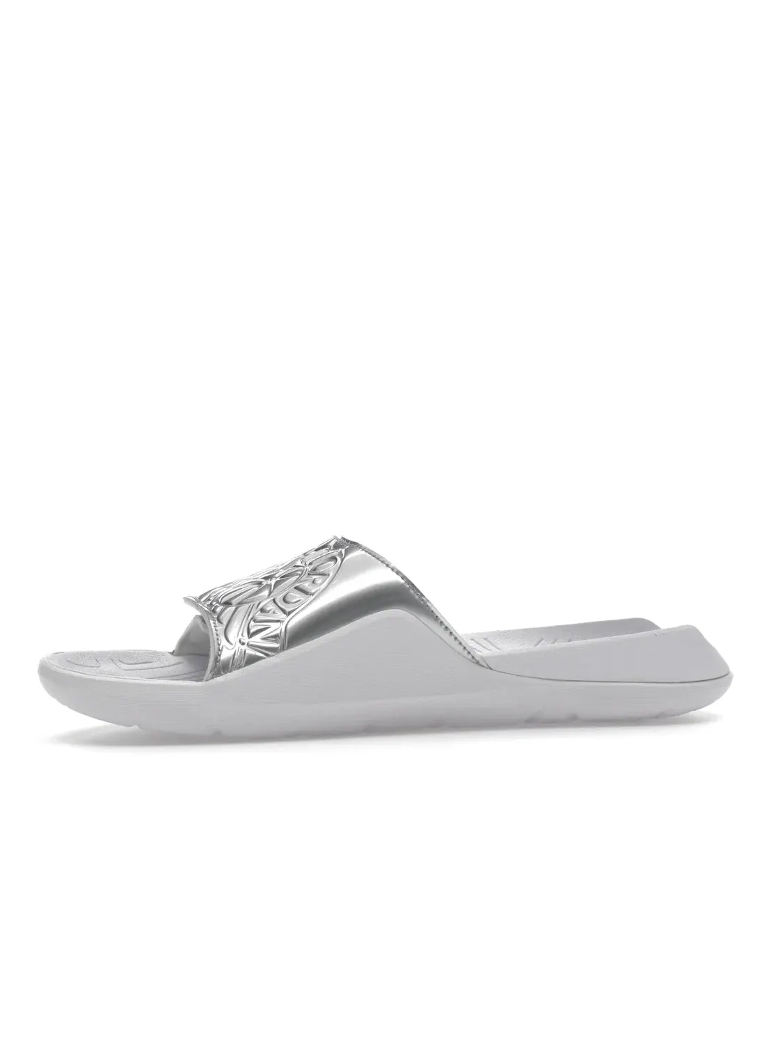 Мужские сандалии-слайды Jordan Hydro 7 White Silver Jordan — изображение 3 из 4